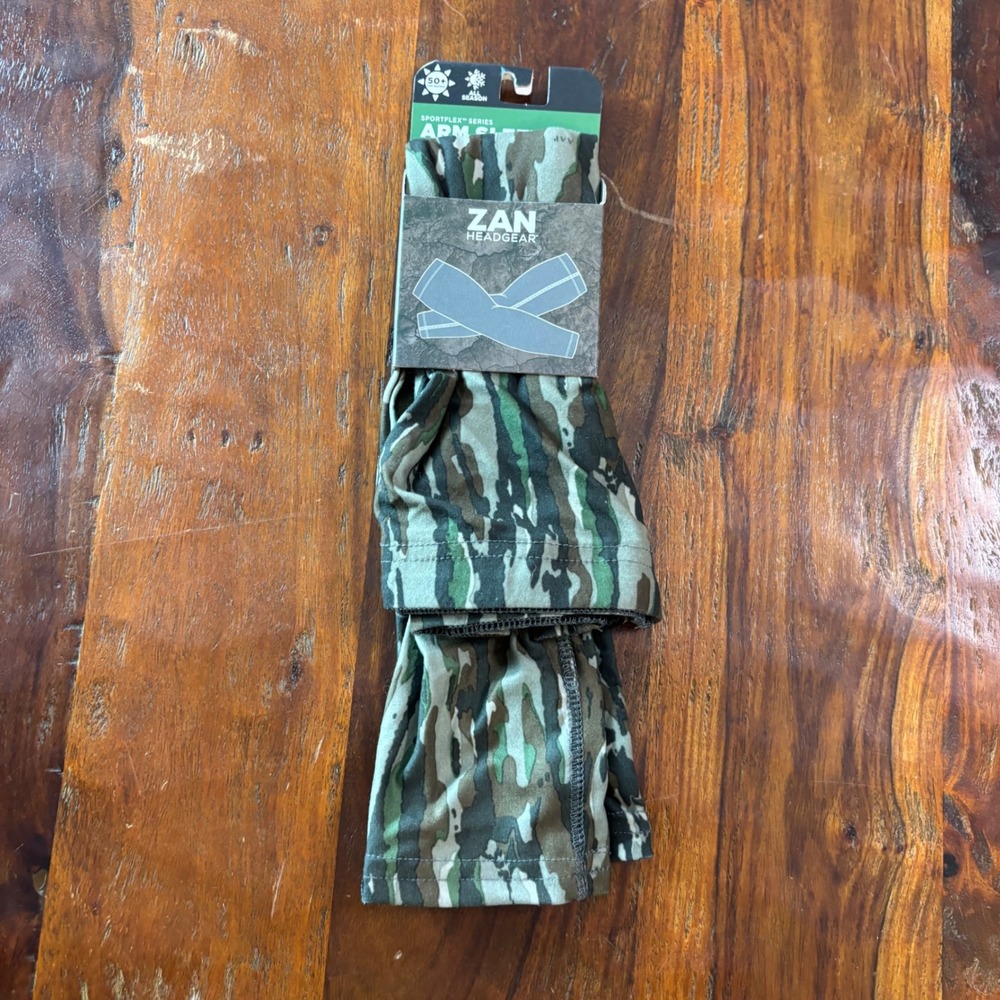 ZAN Headgear SportFlex Arm Sleeves Realtree‎ Original Camo Medium AL300MD NEW